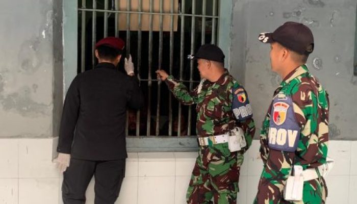 Peringati HBP Ke-60, Lapas Probolinggo Gelar Razia Bersama Tim Gabungan