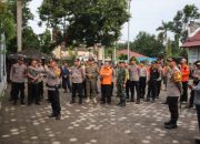 Polres Probolinggo Kota Melaksanakan Apel Gelar Pasukan Pengamanan Malam Takbir Idul Fitri 1445 Hijriah
