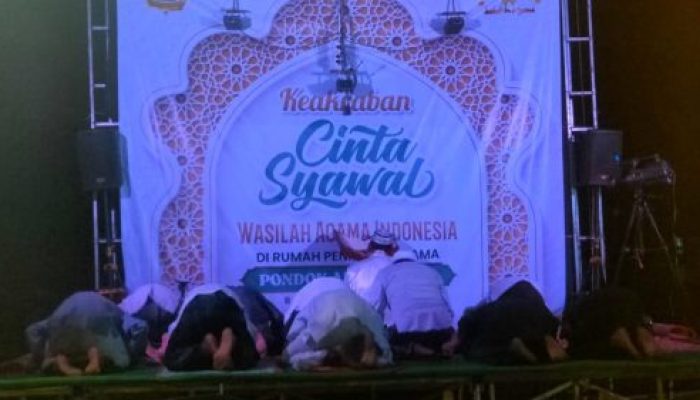 Temu Akrab Cinta Syawal di Ponpes Aeng Cellep Situbondo, Dipadati Ratusan Jamaah
