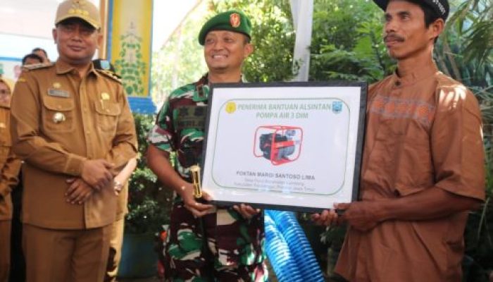 Tingkatan Produksi dan Produktivitas Komoditas Pertanian, Dandim 0820/Probolinggo Bersama Jajaran Forkopimda Serahkan Sejumlah Bantuan 