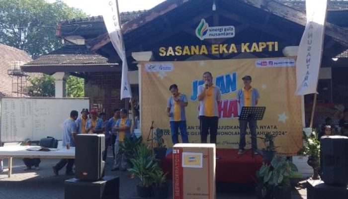 Pabrik Gula Wonolangan Gelar Jalan Sehat Tahunan untuk Pererat Silaturahmi Karyawan