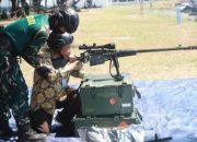 Heri Sulistyanto Uji Coba Senjata Artileri TNI AL di Paiton