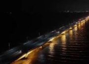 Ratusan Lampu PJU di Akses Suramadu Sisi Madura Padam, Warga Pertanyakan Anggaran Pemeliharaan