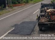 Proyek Tambal Sulam Jalan Ngawi–Kertosono Disorot, Diduga Tak Transparan dan Berkualitas Buruk