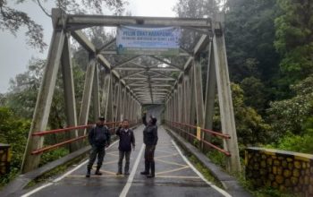 Jembatan Cangar I Segera Dipasang Pagar Pengaman, Cegah Insiden Berulang