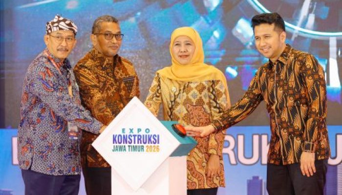 Khofifah: Sektor Jasa Konstruksi Jadi Motor Pertumbuhan Ekonomi dan Pencipta Lapangan Kerja